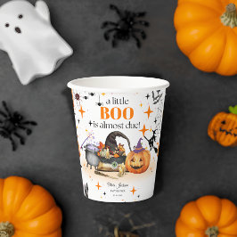 ein kleines Babyduschbecken, Babydusche Pappbecher