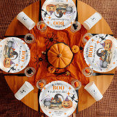 ein kleines Babyduschbecken, Babydusche Pappteller