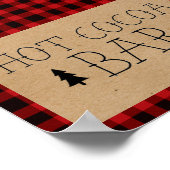 Ein kleines Bärenkakao-Bar Poster (Ecke)