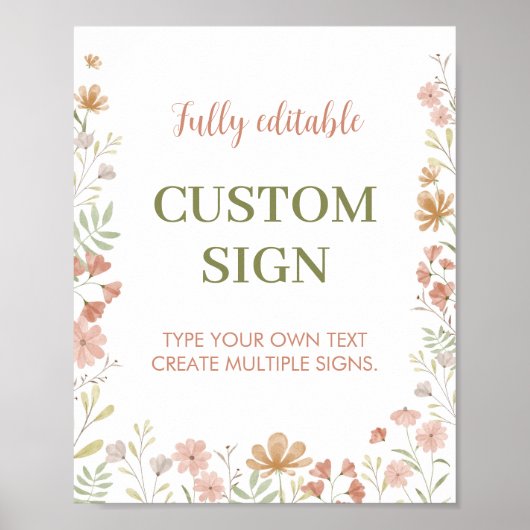 Ein kleines benutzerdefiniertes Tabellenzeichen fü Poster (Vorne)