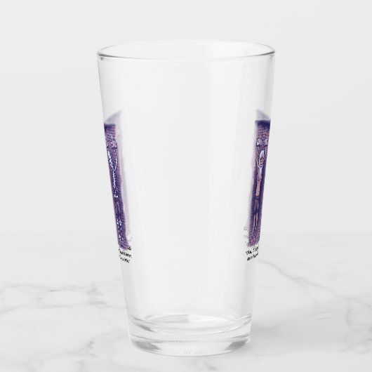 Ein kleines Bierglas live Glas (Rechts)