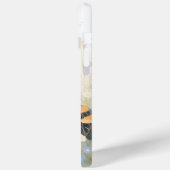 Ein kleines Blumenbett Case-Mate iPhone Hülle (Rückseite / Links)