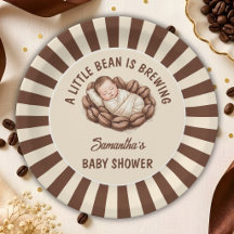 Ein kleines Bohne braut Baby Shower Kaffee