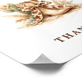 Ein kleines Boho-Western-Themen-Rat und -Wünsche Poster (Ecke)