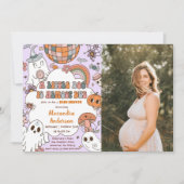 Ein kleines Boo-Baby-Halloween-Party Einladung (Vorderseite)