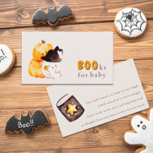 Ein kleines Boo Baby Shower Bücher für Baby Einlag