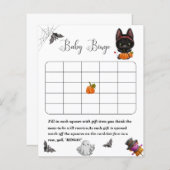 Ein kleines Boo Black Cat Baby DuschspielPaper She (Vorne/Hinten)