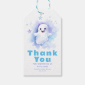 Ein kleines Boo Ghost Niedlich Halloween Kinderdus Geschenkanhänger (Vorderseite)