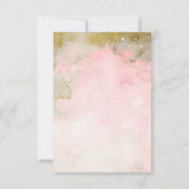 Ein kleines Boo Ghost Niedlich Halloween Vielen Da Dankeskarte (Rückseite)