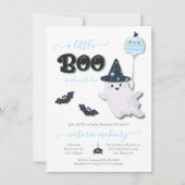 Ein kleines Boo Halloween Baby Dusche Einladung (Vorderseite)
