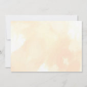 Ein kleines Boo Halloween Baby Shower Foto Einladung (Rückseite)