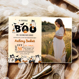 Ein kleines Boo Halloween Baby Shower Party Einladung