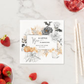 Ein kleines Boo Halloween Babydusche Napkins Serviette (Beispiel)