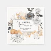 Ein kleines Boo Halloween Babydusche Napkins Serviette (Vorderseite)