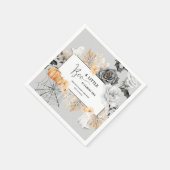 Ein kleines Boo Halloween Babydusche Napkins Serviette (Ecke)