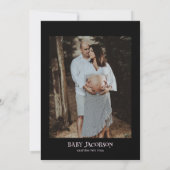 Ein kleines Boo Halloween Hexendusche Einladung (Rückseite)