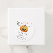 Ein kleines Boo Halloween Pumpkin Baby Dusche Geschenkanhänger (Beispiel)