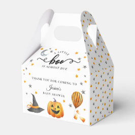 Ein kleines Boo Halloween Pumpkin Fall Baby Dusche Geschenkschachtel