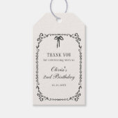 Ein kleines Boo Halloween zum Geburtstag Geschenkanhänger (Vorderseite)