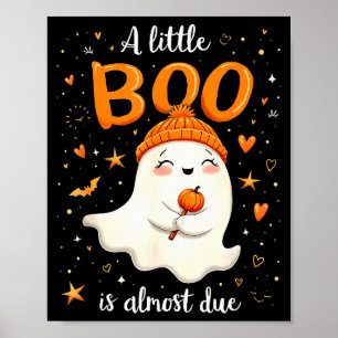 Ein kleines Boo ist bald fällig werdende Mutter Ha Poster