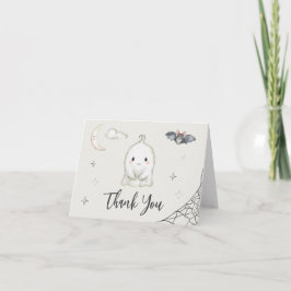 Ein kleines BOO ist fast fällig! Halloween-Kinderd Dankeskarte