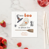 Ein kleines Boo ist fast schon wegen Babydusche Serviette (Beispiel)