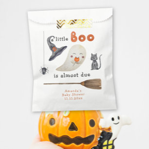 Ein kleines Boo kommt bald Baby-Party Geschenktütchen