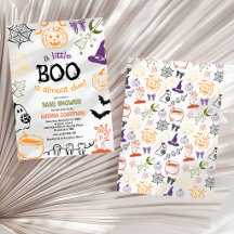 Ein kleines Boo kommt bald - Gruselige Babyparty