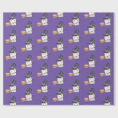 Ein kleines Boo Niedlich Ghost Halloween Kinderdus Geschenkpapier (Flach)