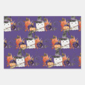 Ein kleines Boo Niedlich Ghost Halloween Kinderdus Geschenkpapier Set (Vorderseite 3)