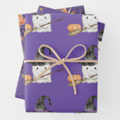 Ein kleines Boo Niedlich Ghost Halloween Kinderdus Geschenkpapier Set (Beispiel)