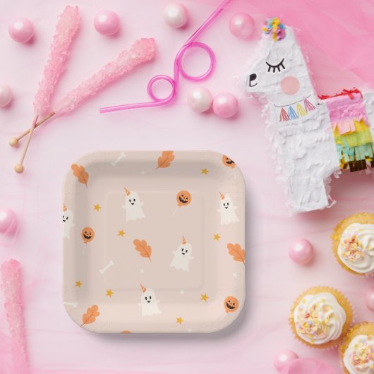 Ein kleines Boot fast fällig Babydusche Pappteller (Party)