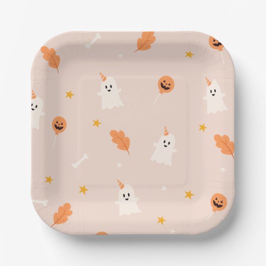 Ein kleines Boot fast fällig Babydusche Pappteller (Vorderseite)