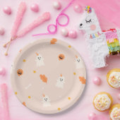 Ein kleines Boot fast fällig Babydusche Pappteller (Party)