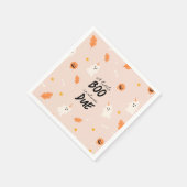 Ein kleines Boot fast fällig Babydusche Serviette (Ecke)