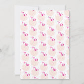 ein kleines Boot fast zu Halloween Baby Dusche Einladung (Rückseite)