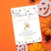 Ein kleines Boot fast zu Halloween Babydusche