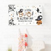 ein kleines Boot fast zu Halloween Banner (Insitu)