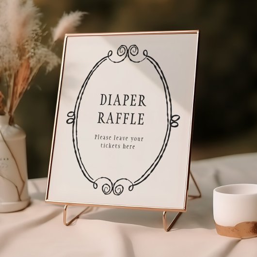 Ein kleines Boot Halloween Baby Duschdusche Windel Poster