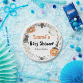 Ein kleines Boot Halloween Baby Duschpapier Teller (Party)