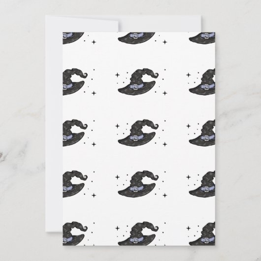 ein kleines Boot ist fast auf halben Babydusche zu Einladung (Rückseite)