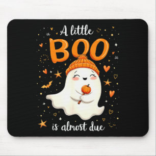 Ein kleines Bu ist fast fällig werdende Mutter Hal Mousepad