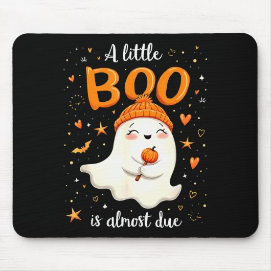 Ein kleines Bu ist fast fällig werdende Mutter Hal Mousepad (Vorne)