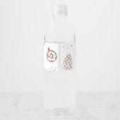 Ein kleines Bündel Joy Weihnachtsdusche Wasserflaschenetikett (Rückseite)