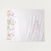 Ein kleines Butterfly-Baby-Duschbad Foto Hintergru Wandteppich (Vorderseite (Horizontal))