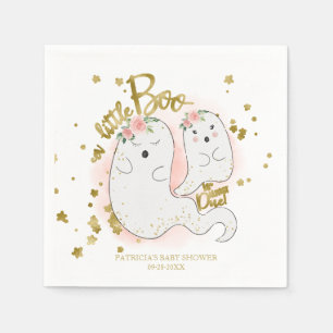 Ein kleines Buu Süße Halloween Mädchen Baby Shower Serviette
