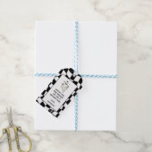 Ein kleines Cooles Boo Halloween 1. Geburtstag Geschenkanhänger (Mit Garn)