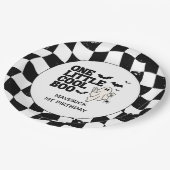 Ein kleines Cooles Boo Halloween 1. Geburtstag Pappteller (Schrägansicht)