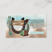 Ein kleines Cowboy-Western Kinderduschbücher für B Begleitkarte (Vorderseite)