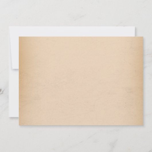 Ein kleines Cowgirl Western Girl Baby Dusche Foto Einladung (Rückseite)